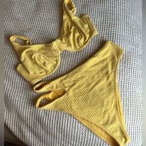 Curve Love High waisted bikini